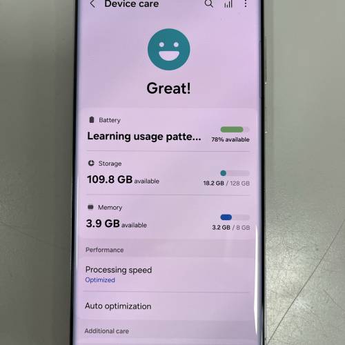 Samsung S22 Ultra (S908U) 128gb 有中文