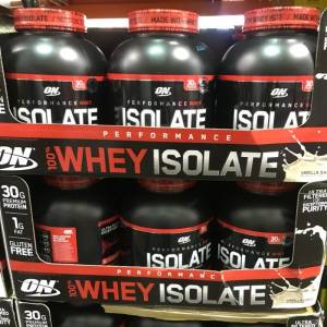 Optimum Nutrition分離乳清蛋白粉ISO/乳清蛋白粉WHEY( 5 磅 裝 ) 現貨
