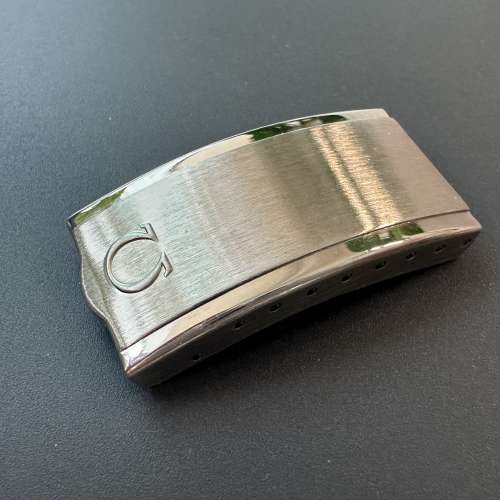 NOS Omega 16mm 鋼錶帶扣冚