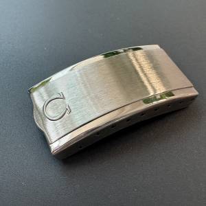 NOS Omega 16mm 鋼錶帶扣冚