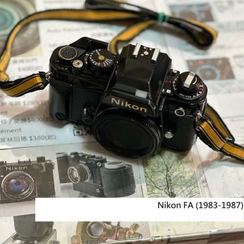 Repair Cost Checking For Nikon FA  維修快門、清潔觀景窗、更換海綿、抹油及炒簾...