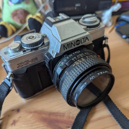 Minolta XG-M with 50mm