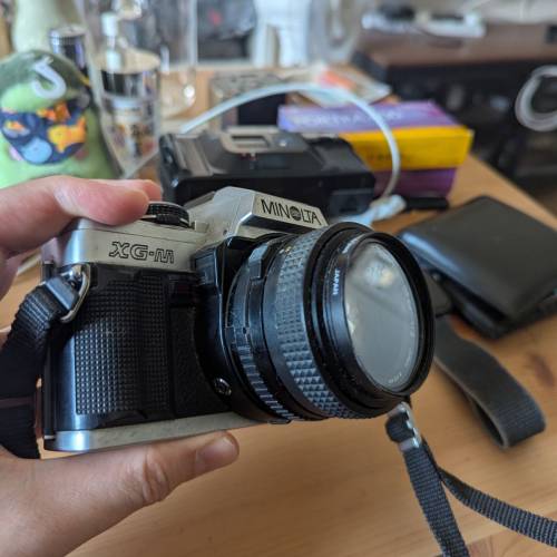 Minolta XG-M with 50mm