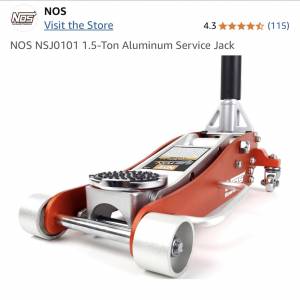 NOS 1.5-Ton Aluminium Car Jack 油壓車唧 車積