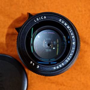 Leica 35/1.4 SUMMILUX-M ASPH 11874，冇盒冇單冇證冇罩冇皮套， 鏡片冇花，有發霉...