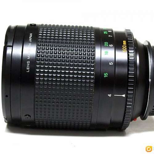 Minolta RF Rokkor 500mm f8 Reflex Lens 反射鏡 -  Canon EOS