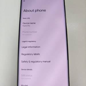Pixel 6 Pro 12+128