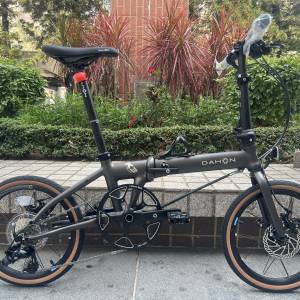 (車架平焊版 內摺頭柱) DAHON K3 PLUS MINI 9速 16吋349 碟剎 鋁合金 折叠車 送水架...
