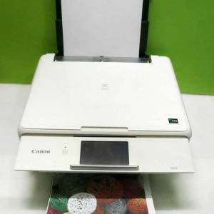 新淨少用良好入滿一套墨用6色780xl 781墨盒無盒高級Canon TS8170 Scan printer(可無...