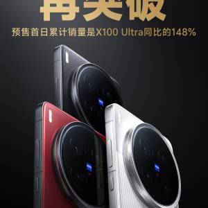 （少量現貨) vivo X200 Ultra 12/16GB+256/512GB/1TB 摄影师套装 蔡司三大定焦大師...