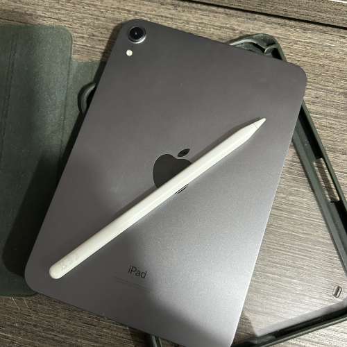 iPad mini6  64gb,+apple pencil 2,港行，電池健康度98，冇修冇拆，所有功能正常！