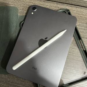 iPad mini6  64gb,+apple pencil 2,港行，電池健康度98，冇修冇拆，所有功能正常！