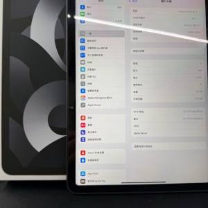 iPad Air 5 64GB黑色 有單有盒已過保 一 套跟火牛原裝線