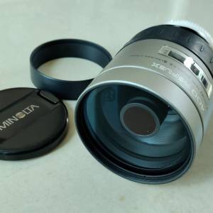 Minolta Vectis 400mm f8 Reflex AF 自動對焦反射鏡 Sony無反可用，可自動對焦