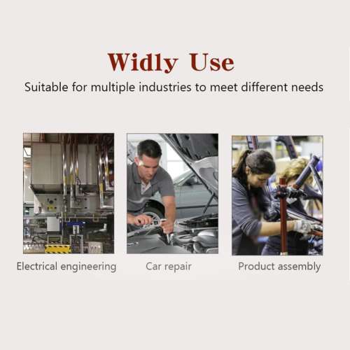 22pcs In 1 Adjustable 1/4 Inch Drive Click Torque Wrench Set - Click to Stop