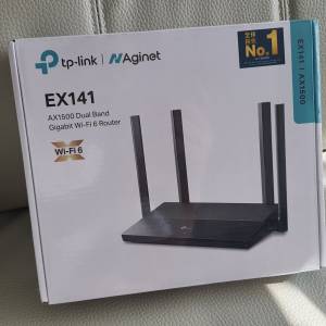 tp-link Ex141 AX1500 Dual Band Wifi-6 Router