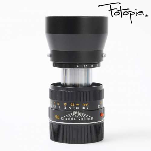 || Leica Macro-Elmar-M 90mm F4 - Black / 11633 with full packing ||
