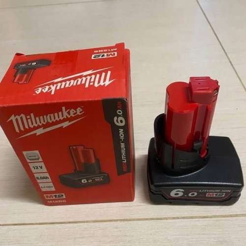 （全新有盒）Milwaukee M12 FUEL&trade;電鑽 , 3.0Ah 鋰電池 , 充電器
