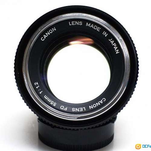 Canon FD 55mm f1.2 Chrome nose 銀咀