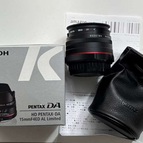 Pentax HD DA 15mm F4 AL ED limited 現役版