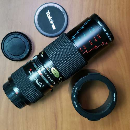 Tokina AT-X Macro 90mm f2.5 + 1:1 Extender Pentax PK Mount