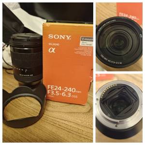 Sony a7r iii, 24-240mm F3.5-6.3, Reflex Lens 500mm F8,  VG-C3EM