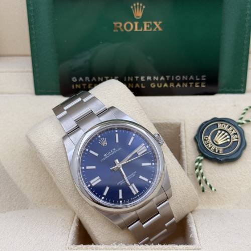 ROLEX 124300 blue