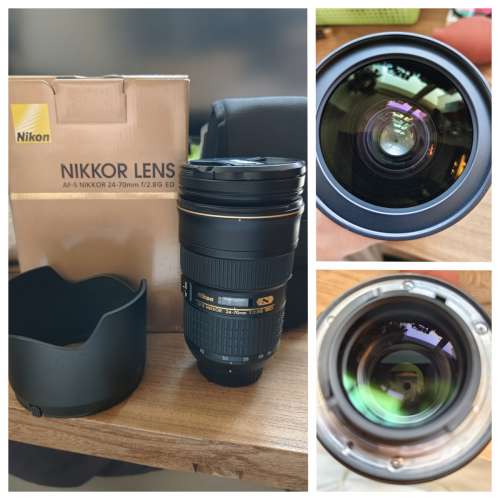 Nikon 24-70mm F2.8, 28mm F1.8, 50mm F1.8