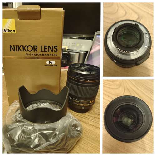 Nikon 24-70mm F2.8, 28mm F1.8, 50mm F1.8