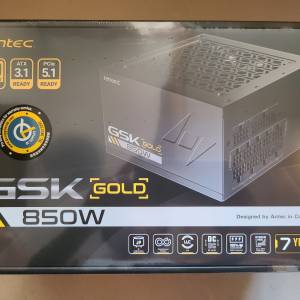 Antec GSK ATX3.1 850W 80 PLUS Gold Full Modular PSU 電源供應器