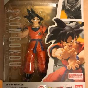 SHF 孫悟空 地球上的撒亞人 Son Goku a Saiyan raised on earth S.H.Figuarts