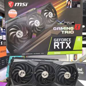 MSI RTX 3090 GAMING TRIO 顯示卡 旺角門市即場測試 Trade in  4090 4080 4070 308...