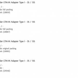 || FOUR Voigtlander LTM-M Adapter Type I - 35 / 135 from $700 ||