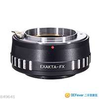 Exakta, Auto Topcon SLR Lenses To FujiFilm X Mount Adaptor (金屬接環)