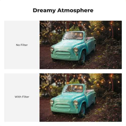 K&F Concept Nano-K Series Black Diffusion 1/4 Filter & CPL 2-in-1 Filter