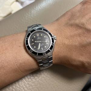 90年代 omega seamaster 200m 電子 石英 quartz 36mm 中裝