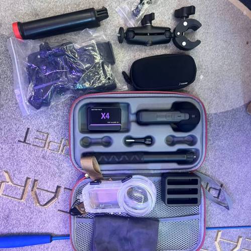 95%新 有保養 insta360 x4 潛水運動套裝