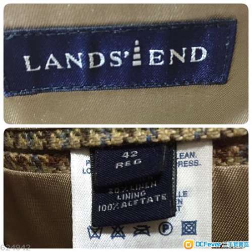 Lands' End Tweed Blazer 西裝外套 西裝褸