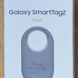 全新 Samsung Galaxy SmartTag2 1盒裝 黑色