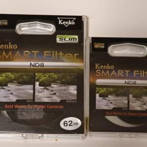 Kenko ND8 62mm & 43mm filter / Nature Fader ND 77mm / HOYA PL 58mm