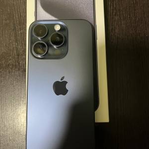 iPhone 15 Pro 128GB - Blue Titanium - Almost New Condition
