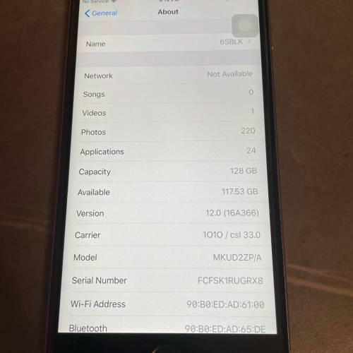 iPhone 6s Plus 128 gb (Space Grey)