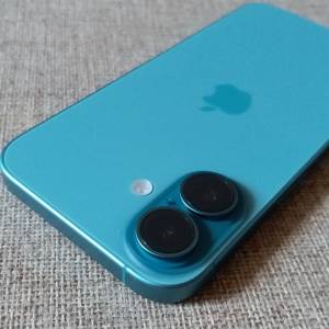 iPhone 16 128gb 湖水綠 淨機 att 美版單卡卡貼機