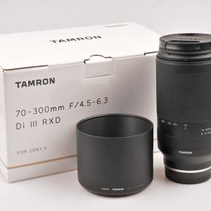 Tamron 70-300mm F/4.5-6.3 Di III RXD for Sony E mount