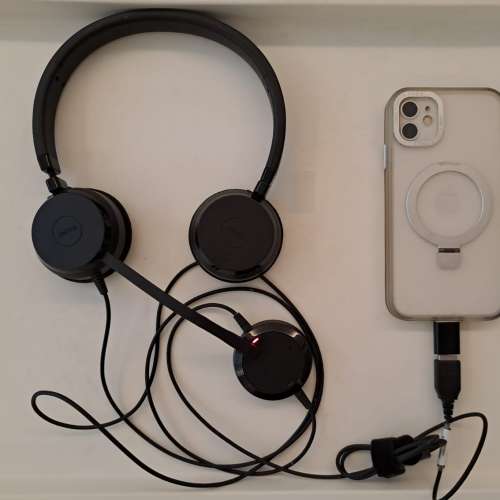 Jabra Evolve 20 - USB On-ear headphones (Jabra Evolve 20 - USB 貼耳式雙耳耳機)