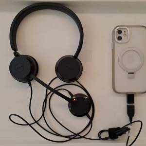 Jabra Evolve 20 - USB On-ear headphones (Jabra Evolve 20 - USB 貼耳式雙耳耳機)