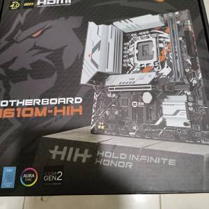 華碩聖旗h610m-hih ddr5