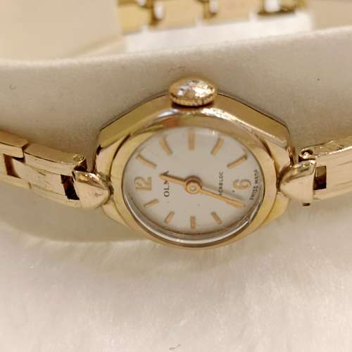 💰議價請移玉步💰No Bargain  😍 Vintage  Swiss Made 「OLMA」奥馬古董錶,鍍金 鋼...