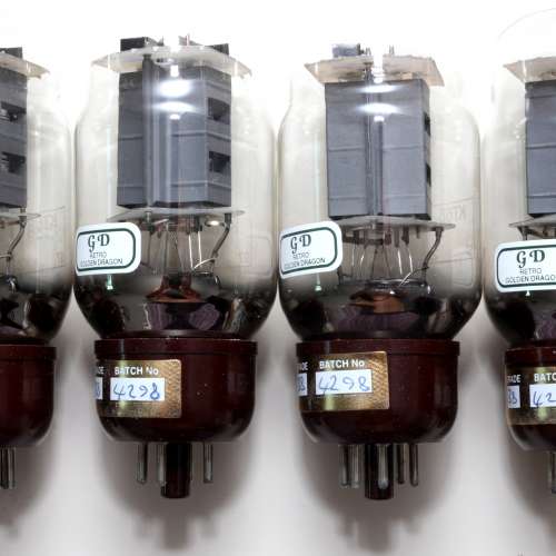 Golden Dragon KT66(NOS)四支 $4200 (全新)罕有舊版( 1995 ),