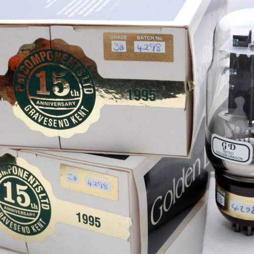 Golden Dragon KT66(NOS)四支 $4200 (全新)罕有舊版( 1995 ),